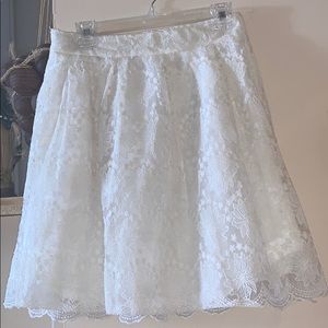 White skirt🤍